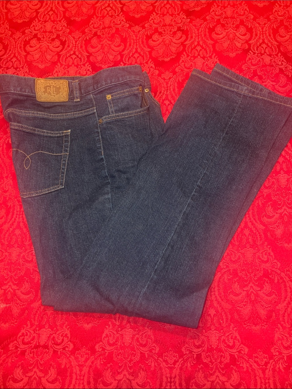 Vintage Lauren Co. Premium Dark Blue Classic Straight Jean